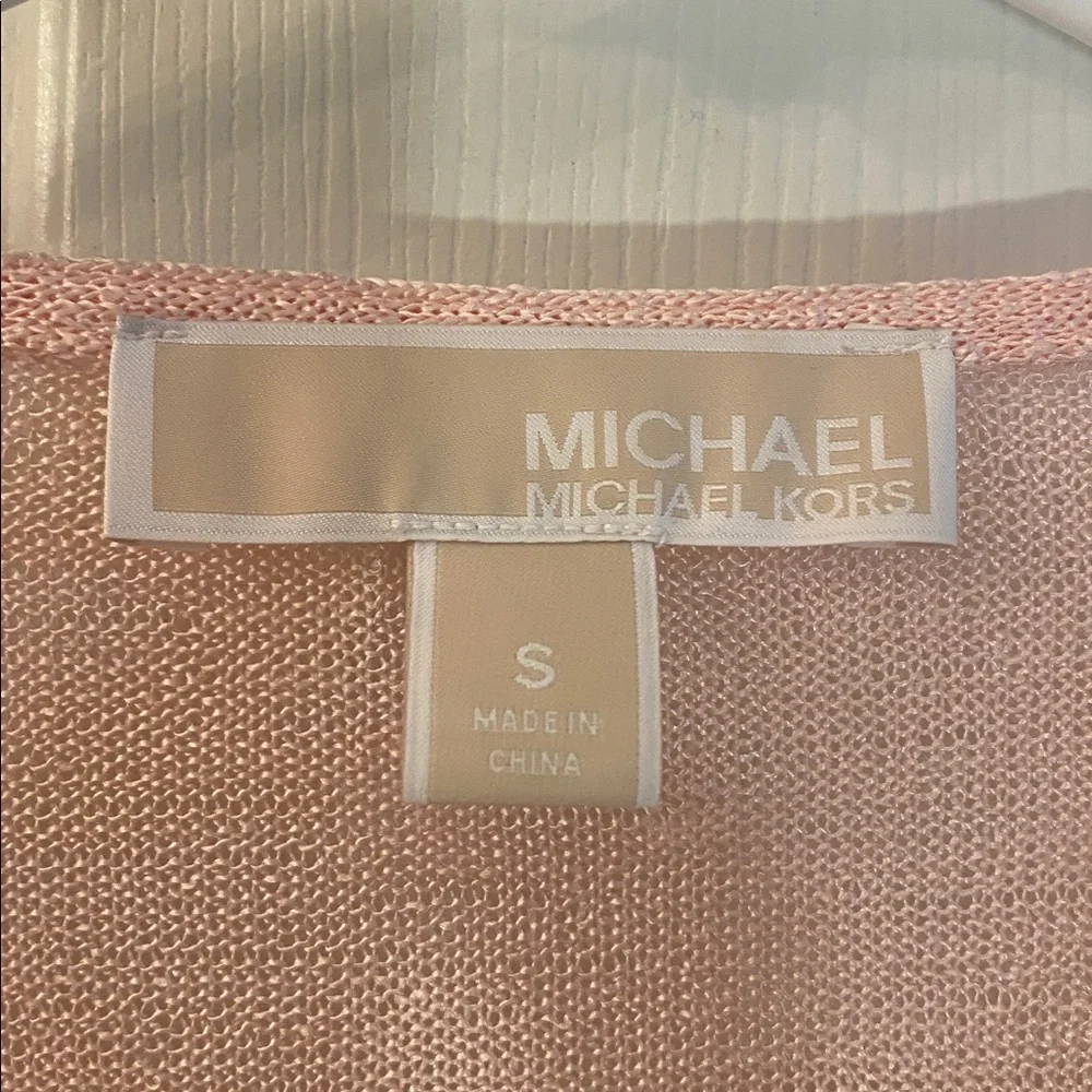 Michael Kors Light Pink Women's Cardigan